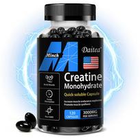 Daitea Creatine Monohydrate Capsules 120 Count 120 Capsules