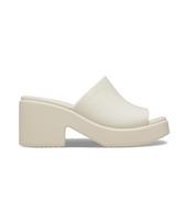 Crocs moteriškos Brooklyn šlepetės su kulnu Stu (24Swsd209408) Stucco(Z160)/W8(250) white