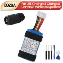 Rechargeable Lithium Battery I0328A For JBL Charge 6 Charge6 Portable Wireless Speaker 5000mAh black