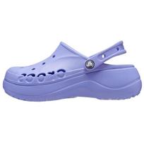 Crocs Baya Platforminis Medinis Batai Patogūs Universalūs Moteriški Mediniai Batai Violetiniai 208186-5PY 34-35 gray