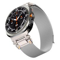 Magnetic Milanese Strap for Samsung Galaxy Ultra Watch 47mm Luxury Stainless Steel Bracelet For GALAXY ultra 7 47MM No Gaps Band Galaxy Ultra 47mm