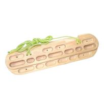 Climbing Hangboard Upper Body Workouts Pull up Fingerboard Wall Hanging Building Core Strength Climbing Fingerboard for Practice beige