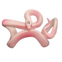 Apsauginis ausinių dėklas 3D Snake Design, smūgiams atsparus ir įbrėžimams Snake belaidis ausinių apsauginis dėklas, skirtas AirPods 4 D šviesiai rausvos spalvos