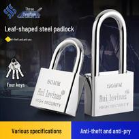 Nerūdijančio plieno daugrakčių lauko spyna nuo rūdžių 30mm Short Shackle Universal 1 Key gray