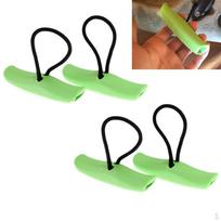 4 Pieces Spare Nylon Toggle Handle grip Kayak Canoe Fishing Boat Dinghy Easy Carrying green
