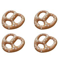 Oktoberfest Balloons 4pcs Pretzel Balloon Pack For Beer Festival Decor Inflatable Cookies Reusable Classic brown