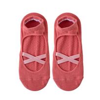 Elastic Pilates Socks Cotton Mid Tube Socks Casual Yoga Socks  Women chaki