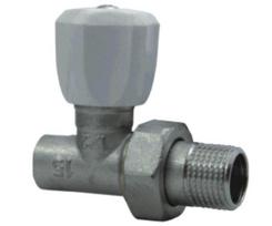 Straight Solderable Radiator Valve 15 Mm