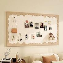 Self Adhesive Photo Display Board 40x60cm Wall Memo Board New Photo Wall Panel  Office Use kupranugaris