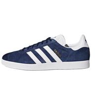 Adidas Originals Gazelle Lace Up Abrasion Resistant Low top Skateboard Shoes Unisex Blue White BB5478 40⅔ white
