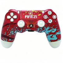 Replacement Wireless Controller for PS4, Dual Joystick Gamepad with Vibration Feedback, Ergonomic Grip and Responsive Buttons