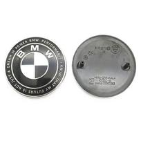 82MM 74MM Front Hood Emblem Trunk Rear badge logo For BMW E46 E90 F30 F10 F20 G20 E87 E60 E63 F01 F02 G14 E83 Car Accessories bwlk60 74mm-1piece gray