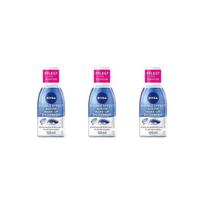NIVEA Eye Makeup Remover 125ml 3-Pack, 3 pcs