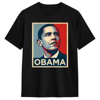 Barackas Obama Hope Stiliaus Retro Politinis Plakatas Menas Vyriški Marškinėliai Vintage Marškinėliai Trumpomis Rankovėmis Apvalia Kaklo Iškirpte Grynos Medvilnės L beige