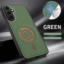 Samsung Galaxy A57/A37 Fabric Texture Magnetic Ring Anti-Drop Case with Full Lens Coverage Samsung Galaxy A37 gray