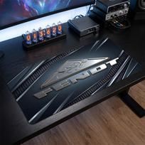Fendt Print Large Mouse Pad Smooth Surface Anti?Slip Desk Mat For Gaming Office Laptop Decoration 30cmx60cm（11.8x23.6inch） gray