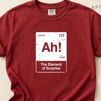 Ak! Staigmenos elementas marškinėliai, Juokingi chemijos marškinėliai, Comfort Colors® chemijos mokytojo marškinėliai, Unisex mokytojo dovana, STEM marškinėliai, Nardo viršus 130 white