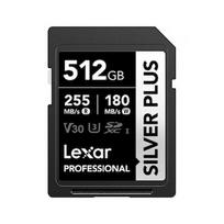 Lexar Memory card PROFESSIONAL SILVER PLUS 512GB SDXC UHS-I 205MB/s LSDSIPL512G-BNNNG