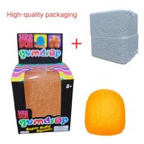 Nee Doh Maltose Slow Rising Stress Relief Ball Schylling Soft Squeeze Fidget Toy pink