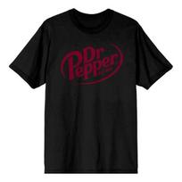 Black T-shirt With The Dr Pepper Logo Est.1885 S