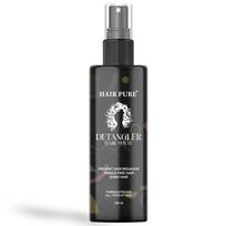 Hair Pure Detangler Hair Spray for Curly, Low-Density, Fine Hair | Silicone-Free & Alcohol-Free| Hydrating Hair Spray with Aloe Vera| Anti Frizz, H black