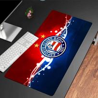 Bahia Fc Crest Design mouse pad, rubber base, esports desk mat, mouse pad for gamers and office use, gaming desk , easy to clean mat 30cmx60cm（11.8x23.6inch）