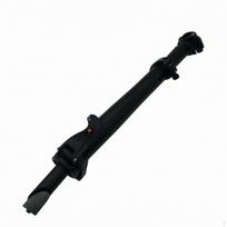Folding Bike Stem Aluminum Alloy Lightweight for Commuters, Cyclists, City Riding Black Black Left Fold Red Dot black