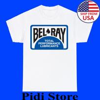 Bel Ray Total Performance Lubricants T-shirt Ship From USA L blue