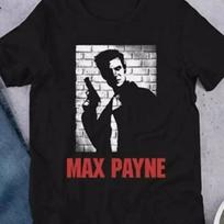 Max Payne Classic T Shirt Vintage Breathable Comfortable Casual Streetwear Soft Stretched Unisex Top For Everyday Wear 3XL white