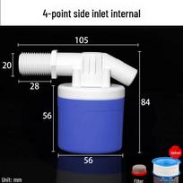 Automatic Water Level Controller Switch - 1.25/1.5/2 Inch Float Valve for High Flow Water Supply and Stop