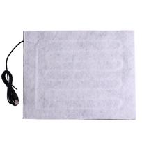 24X30Cm 5V USB naminių gyvūnėlių šildytuvas elektrinis šildytuvas žiemai šiltas kilimas One Size white