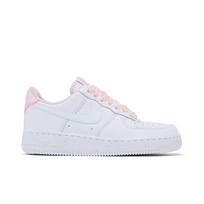 Nike Womens Air Force 1 Low 'Pink Velvet Laces' (women's sizes) White / Pink Foam Skateboard Shoes HV4403 601 38.5 white
