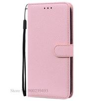 P Smart Plus dėklas Huawei P Smart+ dėklui Odinė piniginė atverčiamas dėklas Huawei P Smart+ 2019 telefono dėklui PSmart Plus dangtelis Fundas P Smart Plus 2018 brown