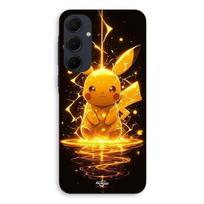 Phone case - Maniacase - Samsung galaxy A55 - Silicone - Flexible - Pikachu Eclair