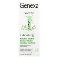 Genexa, Children's Allergy, Ages 6+, Organic Agave, 12.5 mg, 4 fl oz (118 ml)