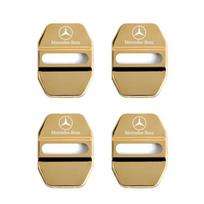 GLC GLB Automobilio stilius Automobilio durų užraktų dangteliai lipdukas Dėklas Mercedes Benz Naujai B/C/E klasei A klasei C200L GLC GLK CLA GLA Priedai gray
