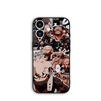 for Motorola Moto E14 E15 G04 G05 G14 G15 G54 G24 Power G34 G35 G75 G84 G85 G45 G55 Case My Hero Academia Katsuki Bakugo BNHA Moto G54 5G black