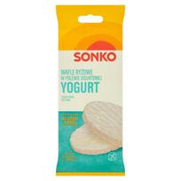 Sonko Jogurtiniai Ryžių Vafliai 65 G (4 vienetai)