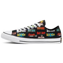 Chuck Taylor All Star Batman x Chuck Taylor All Star Converse Low '80th Anniversary - Logo' 167319F 36 black