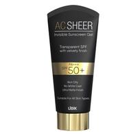 AC Sheer Sunscreen-SPF 50+ PA+++ for Acne-Prone & Oily Skin:50 Grams : Pack of 1