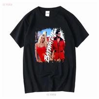 Baywatch Pamela Anderson David Hasselhoff graphic T-shirt L red