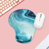 Ergonomic Wrist Rest Mouse Pad Marbled Texture Gaming Mousepad Office Accessories  Universal 16