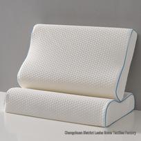High-Density Memory Foam Neck Support Pillow 40*60cm*10/12cm white