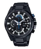 Casio Edifice Racing Chronograph Watch EFR-540BK-1A Men's Black Stainless Steel 1/20 Second 10 ATM black