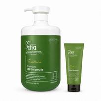NC Petra Premium Tea Tree LPP Treatment Professional Salon Use For Damaged Colored Hair, Refreshing Scalp 1 pcs 1.2L green