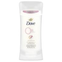 Dove 0% Aluminum Deodorant Rose Petal Scent 2.6 oz 74 g Dove 0% Aluminum Deodorant Rose Petal Scent gray