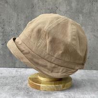 Japanese Light And Breathable Cotton Big Eaves Curled Sun Hat Children Summer Cap Ins Sun Protection Bucket Hat M（55-57cm） beige