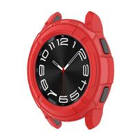 Armor Cover for Samsung Galaxy Watch 6 Classic 43mm 47mm TPU Soft Hollow Frame Bumper Two-in-one Fall prevention Protective Case Watch 6 Classic 47mm juoda