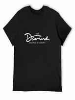 GTA V Diamond Casino Resort DLC Fan Logo Unisex T T-Shirt Aesthetic Clothing Man Clothes Vintage Anime Shirt Plain T Shirts unisex S įvairiaspalvis