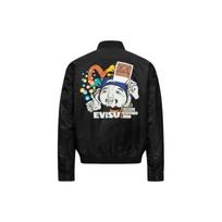 Evisu SS24 Buddha Head Seagull And Trademark Print Jacket Men Jacket Black 2ESHTM4JK8081RXSN S black